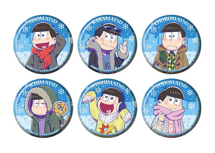 The Osomatsu-san Pin Badge Collection of the Cold Season