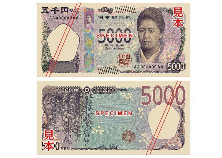 新紙幣©國立印刷局官方網站引用 https://www.npb.go.jp/ja/n_banknote/