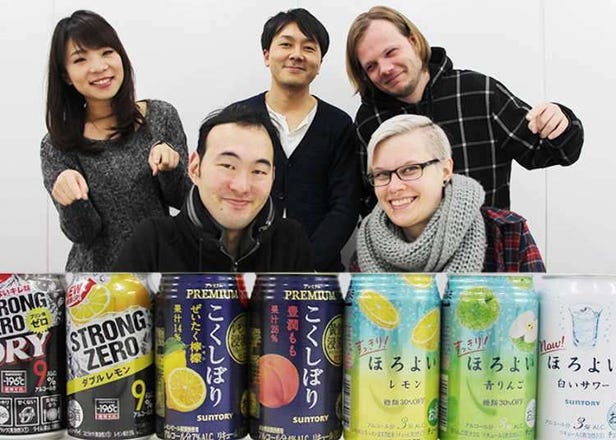 【No.1はどれだ!?】サントリーの人気缶チューハイを外国人5人が飲み比べ！