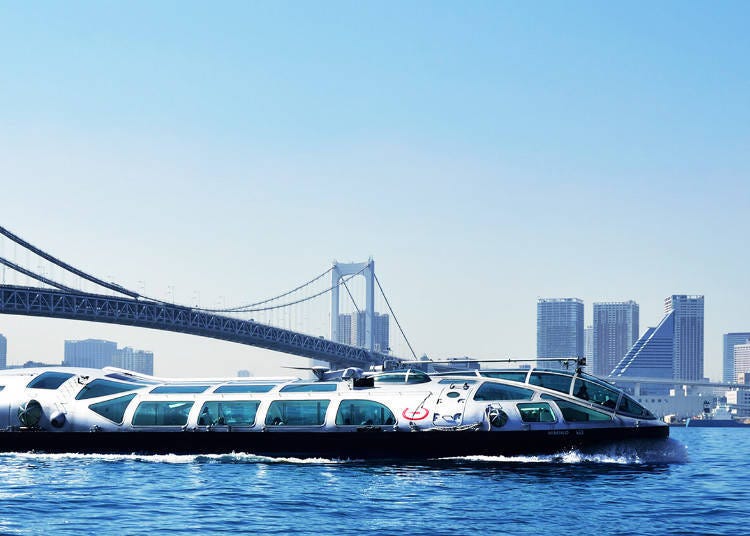 最经典的水上巴士“TOKYO CRUISE”