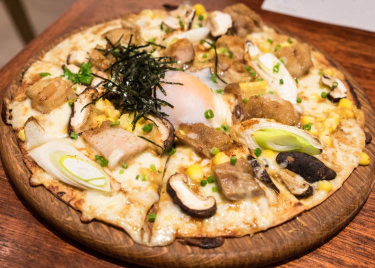 Teriyaki Chicken with Mayo Pizza