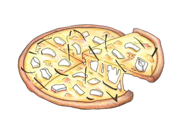 Cod Roe Pizza