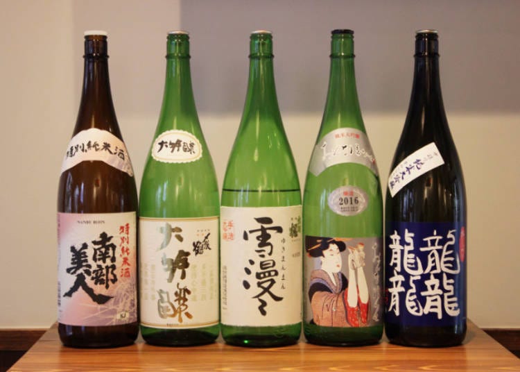 Five Distinctive Sake Specialties for Five Distinctive Nationalities