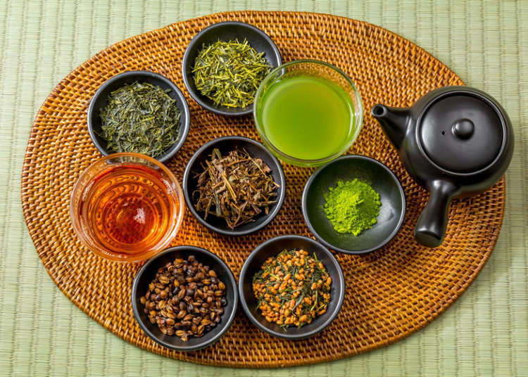 일본여행시 마실 수 있는 일본차(茶)의 종류