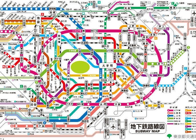 Tokyo Train Station Map Tokyo Train Map: The Complete Guide To Tokyo Subways & Railways | Live  Japan Travel Guide