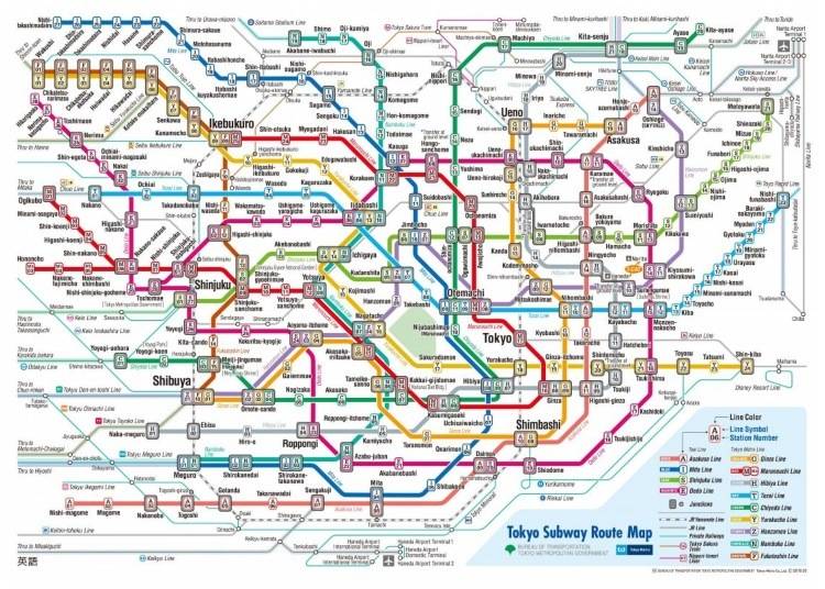 Tokyo Train Map: The Complete Guide to Tokyo Subways & Railways  LIVE 