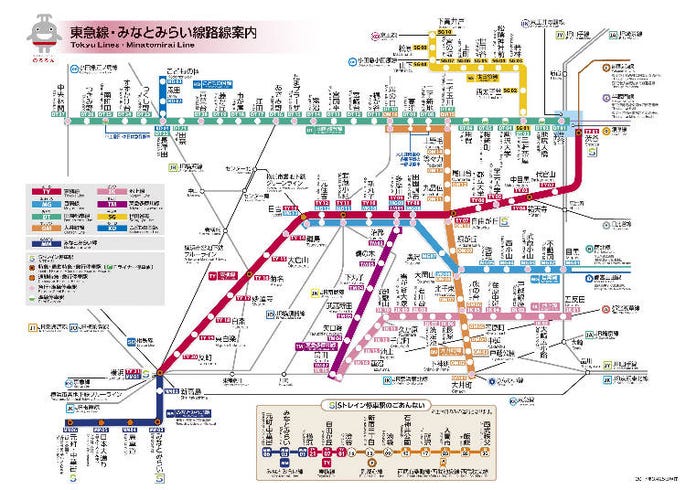 東京路線図まとめ Live Japan 日本の旅行 観光 体験ガイド