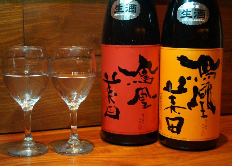 こだわりの日本酒を堪能