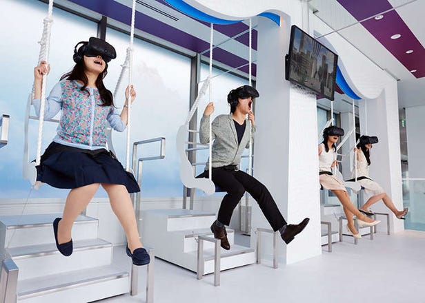 东京都内和近郊的最新“VR体验”景点汇总介绍