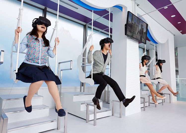 在超高層大樓展望台才能體驗得到的VR