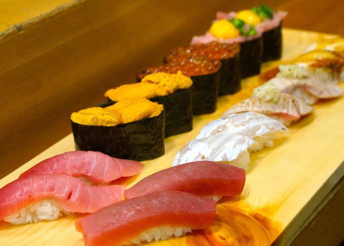 銀座で寿司食べ放題 高級寿司4000円など人気店を食べ比べ Live Japan 日本の旅行 観光 体験ガイド