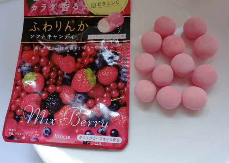 Kracie 玫瑰蔷薇花香软糖 莓果口味