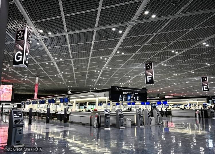 1. 東京:成田國際機場(NRT)