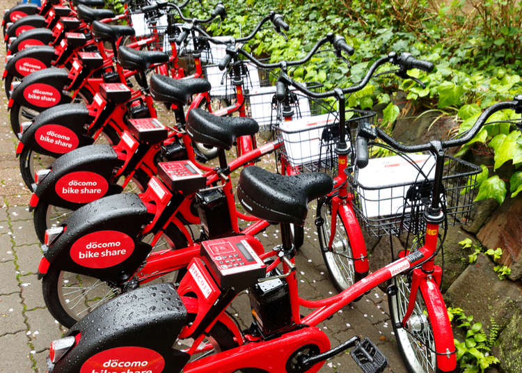 騎單車遊東京！活用東京的自行車分享服務