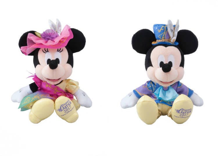 Mickey and Minnie Costume Plushies