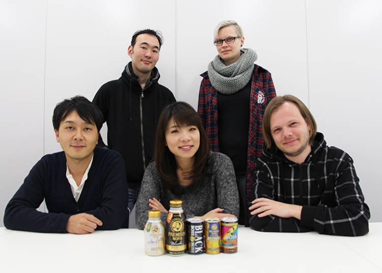 The Five Japanese Canned Coffee Taste Testers