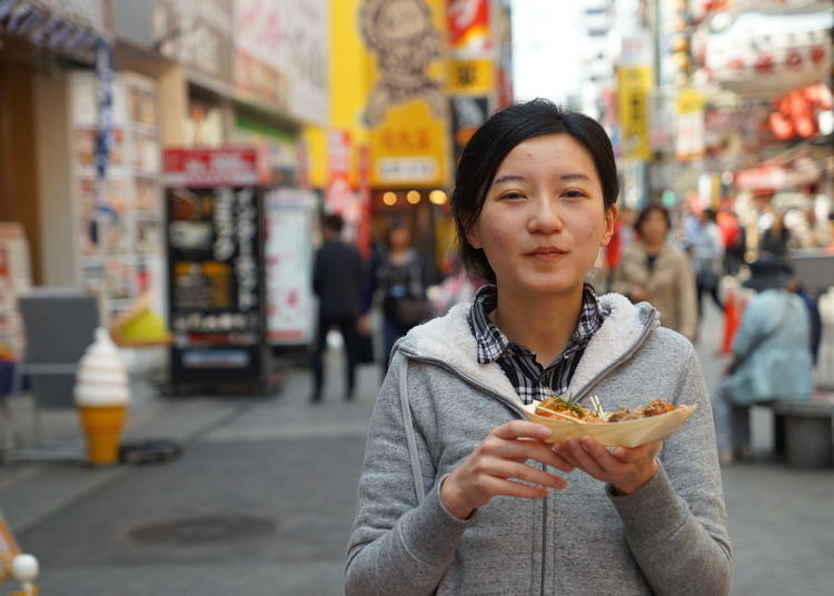 Takoyaki taste amazing!