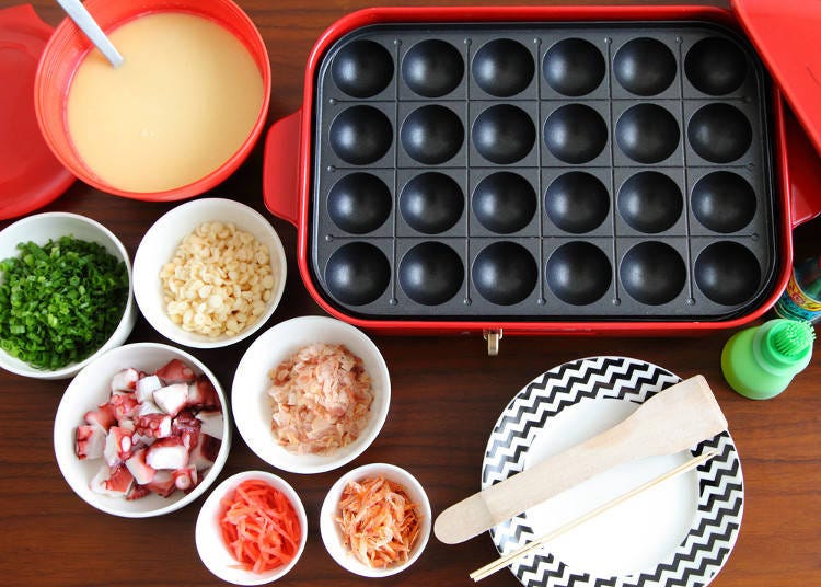 You can make takoyaki at home, too!