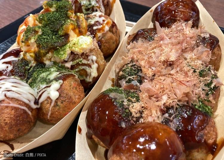Popular takoyaki toppings and variations