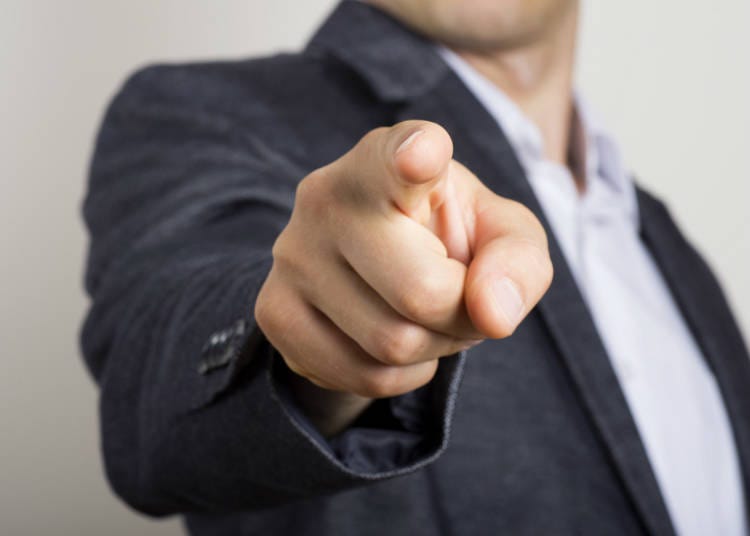 7. Pointing at People with Your Index Finger Is Considered Rude