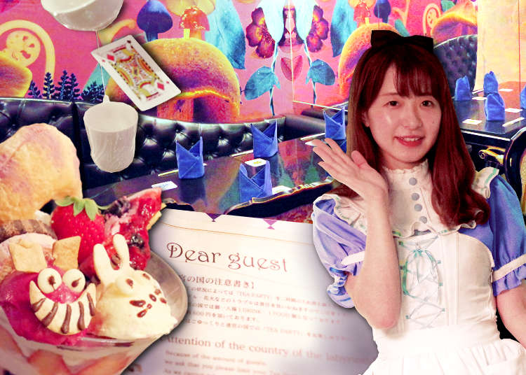 [MOVIE] 도쿄여행중 가고 싶어지는 독특하고 색다른 카페. 이상한 나라의 앨리스 레스토랑!