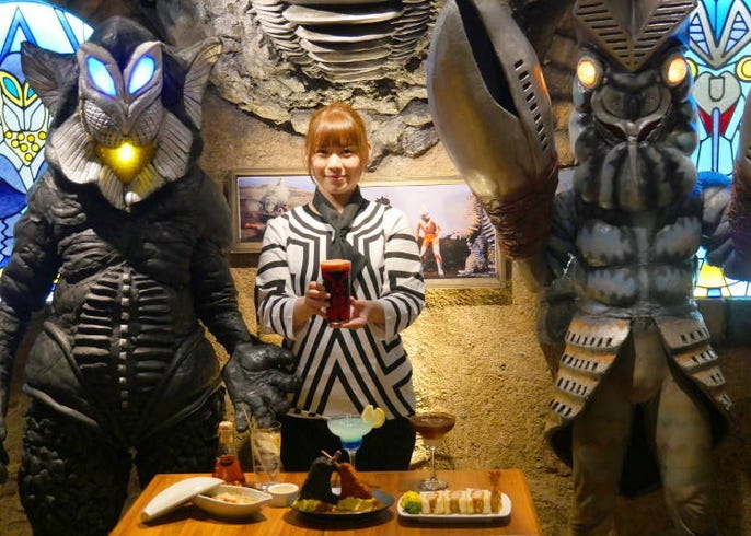 Kaiju Sakaba Shimbashi Drink With The Kaiju Of Ultraman At Tokyo S New Monster Pub Live Japan Travel Guide