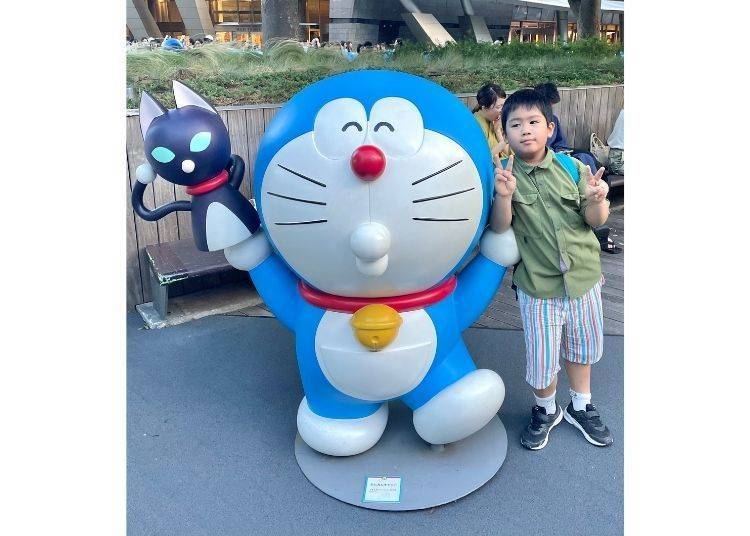TV Asahi Roppongi Hills Summer Station. / Photo courtesy of "Ms. Mentaiko's Life and Travel Diary" Facebook & Instagram Page