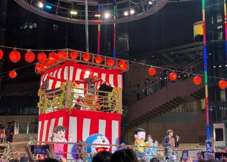 TV Asahi Roppongi Hills Summer Station. / Foto atas izin halaman Facebook & Instagram "Ms. Mentaiko's Life and Travel Diary"