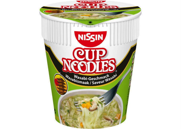 Cup Noodles: Wasabi flavor from Germany