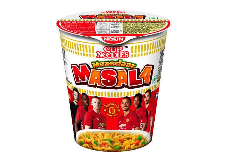 Cup Noodles: Mazedaar Masala flavor, from India