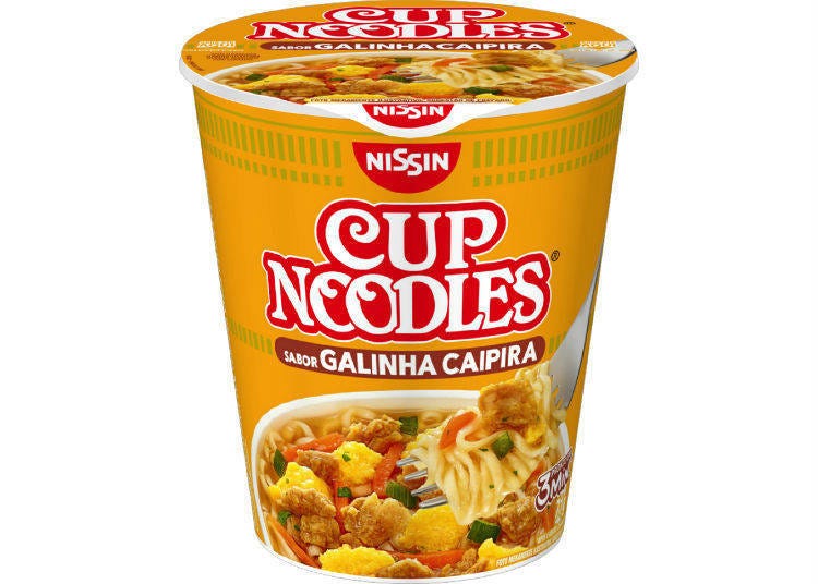 Cup Noodles: Galinha Caipira, from Brazil