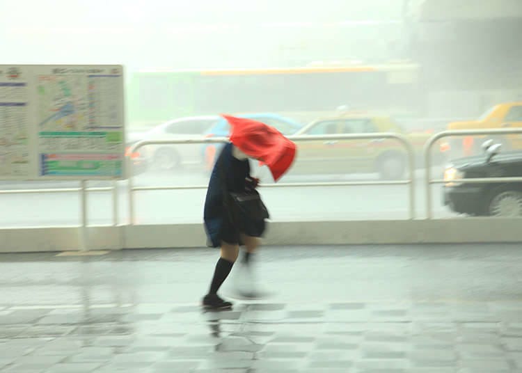 Japan’s Main Typhoon Season