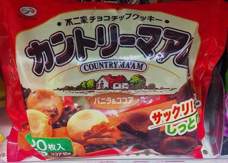 Fujiya Country Ma’am (Vanilla & Cocoa). Price: 410 Yen (Tax Included)
