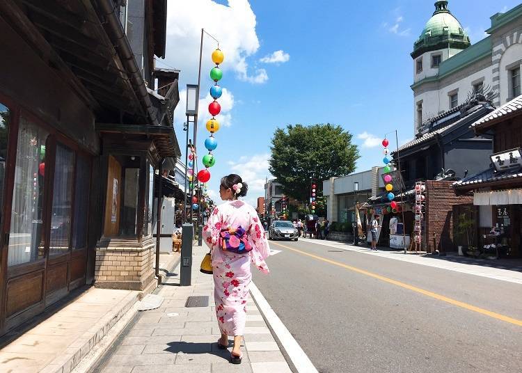 Rent a Yukata – the Most Authentic Way to Enjoy Kawagoe!