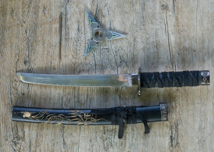 10. Don't Miss the Shops that Sell Ninja and Samurai Weapons