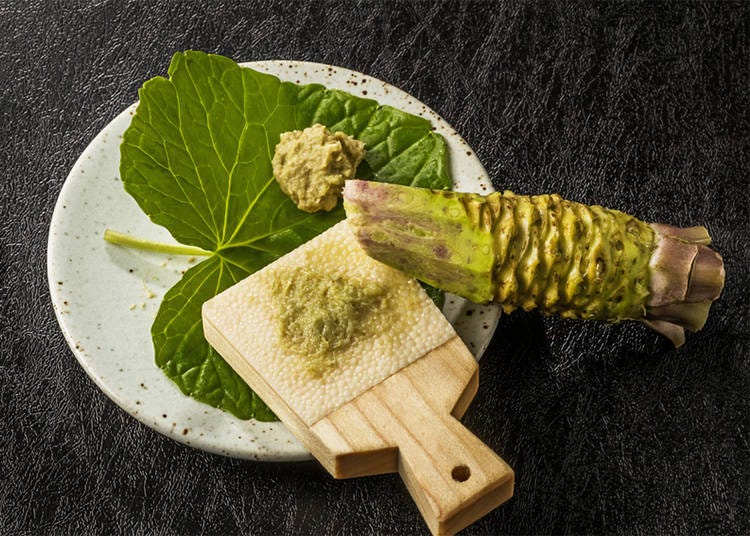 Trivia: traditionally, the grater used to grate wasabi is made from sharkskin