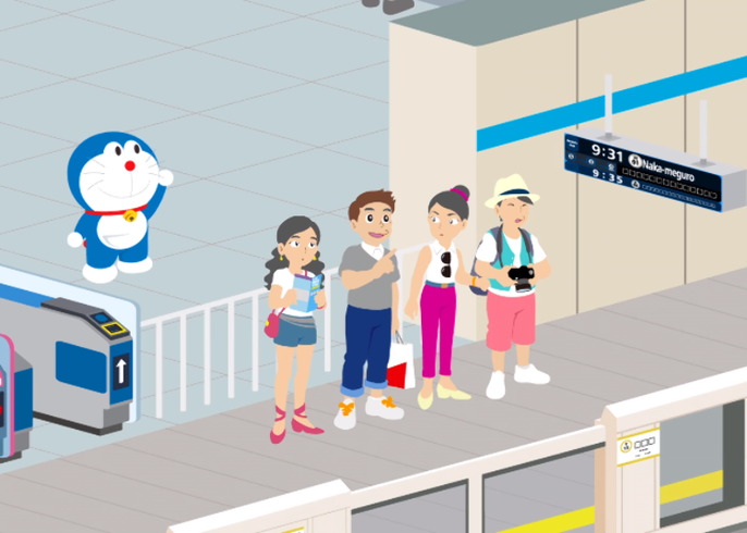 訪日外国人サービスがますます充実 ドラえもんが登場する すすメトロ で東京メトロを賢く利用しよう Live Japan 日本の旅行 観光 体験ガイド