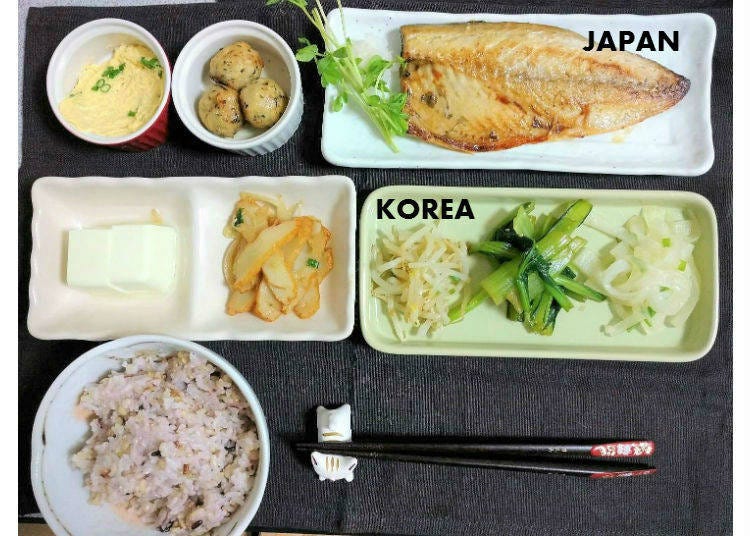 【金曜日】ビビンパ用のナムルとサバの塩焼き