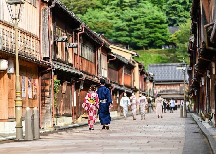 金澤東茶屋街（素材來源：PIXTA）