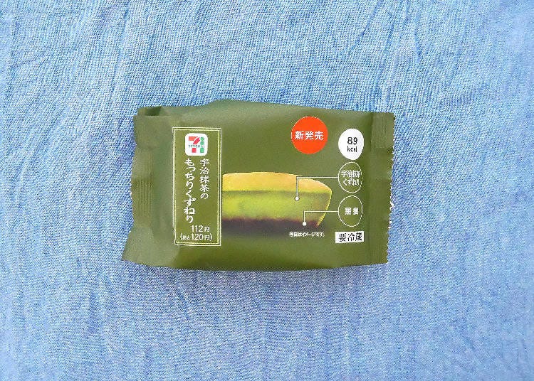 7-11 宇治抹茶QQ葛粉凍(宇治抹茶のもっちりくずねり)