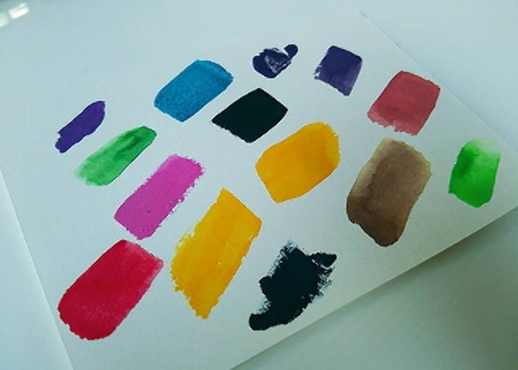 Personalities represented by colors.