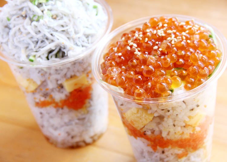 2) Sushi in a Cup: Creative Delicacies at Hannari Inari