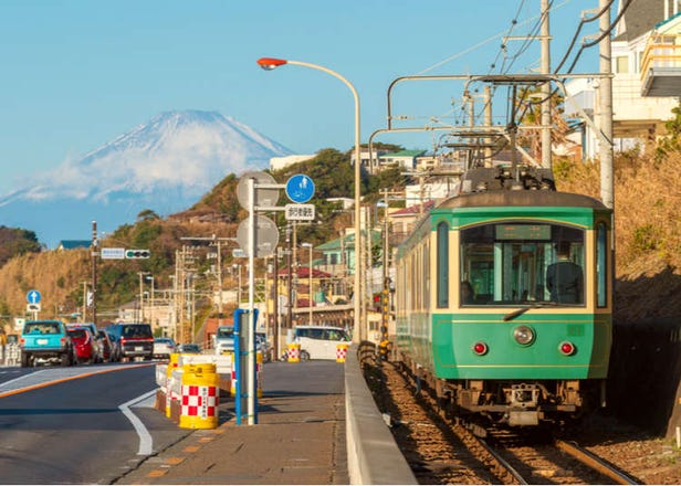 江ノ電散歩３　～長谷駅から極楽寺駅へ～
海岸の街に点在する名物カフェと寺を巡る