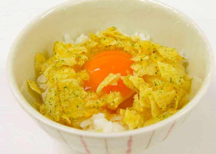 일본 애니에도 등장. “타마고카케고항(TKG)을 더 맛있게 먹을 수 있는 조합!” 의외로 감자칩이 어울린다!