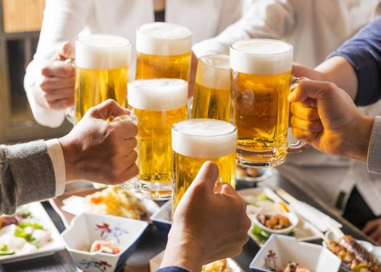 Japanese Drinking Etiquette Tip #2: Kanpai!