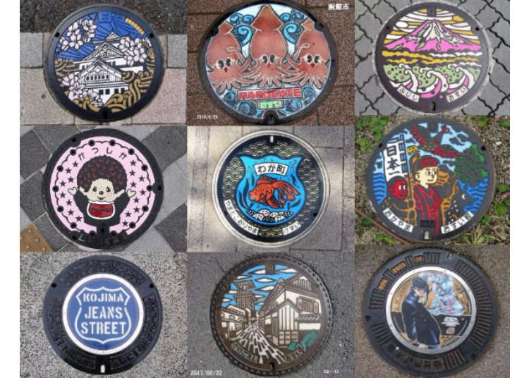 Manhole Mania: Exploring Japan’s Trendy Manhole Cover Art!