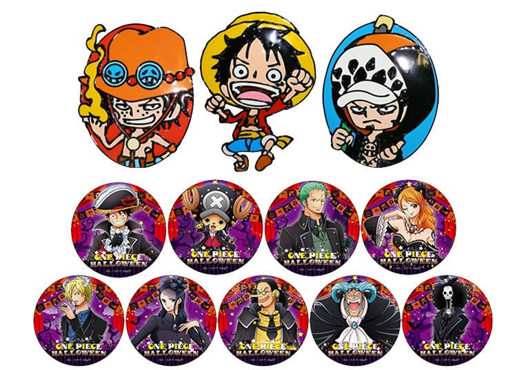 Make Spooky Charms and Stickers Of Luffy and His Friends!