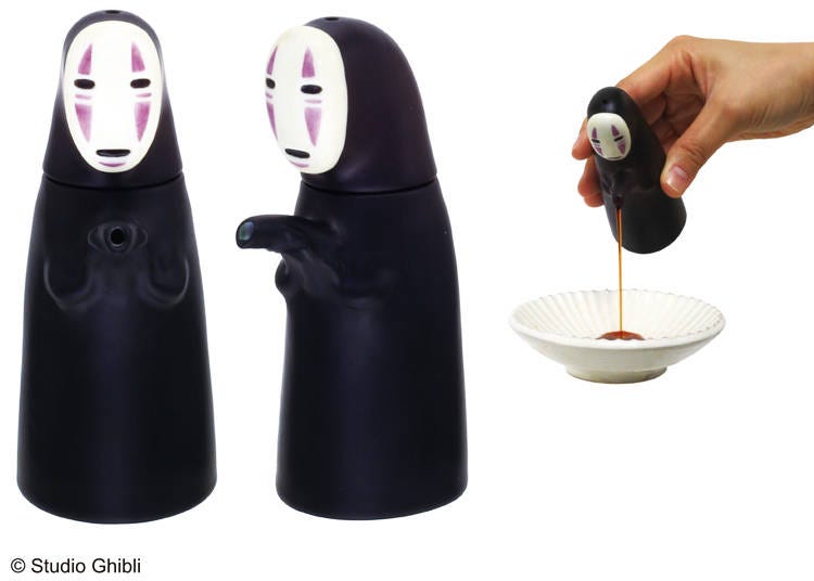 1. No-Face Soy Sauce Container