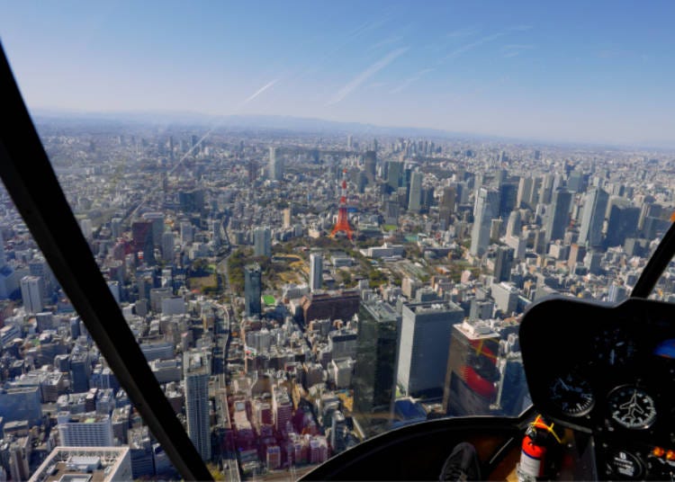 Short on time? View landmarks from the sky!