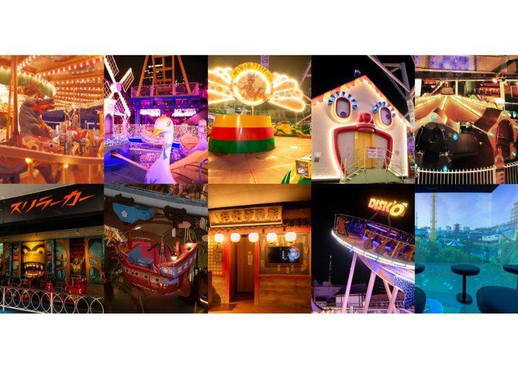 6. Ring in the New Year with Fun at Asakusa Hanayashiki's 'Everyone's New Year Celebration'